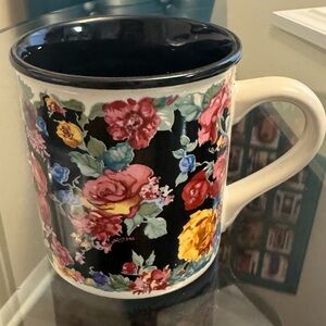 Vintage Potpourri Press 1989 Tudor Garden Coffee Tea Mug Made in Korea Victorian